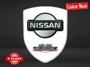 Nissan Decalcomanie 3D Gel Tuning Stile Sport Cupola Racing